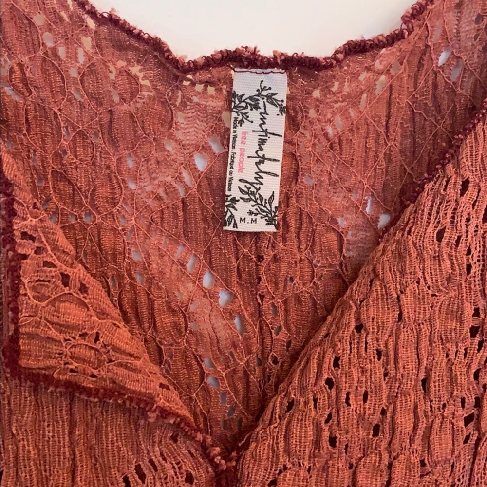 Rust Free People Cami